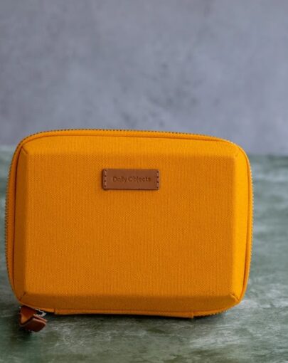 DailyObjects Mustard Tech Bag