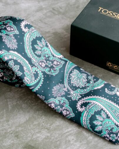 Tossido Paisley Printed Tie