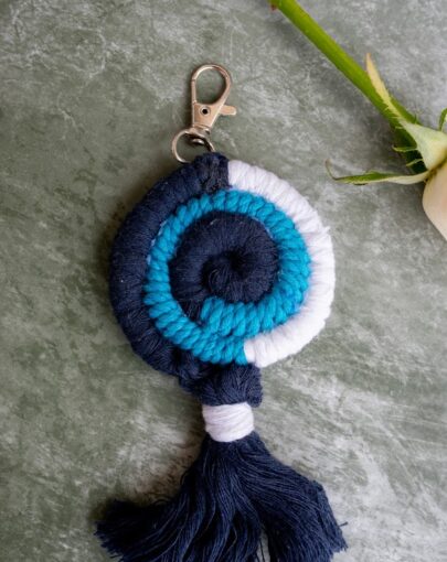 Evil Eye Tassel Keyring