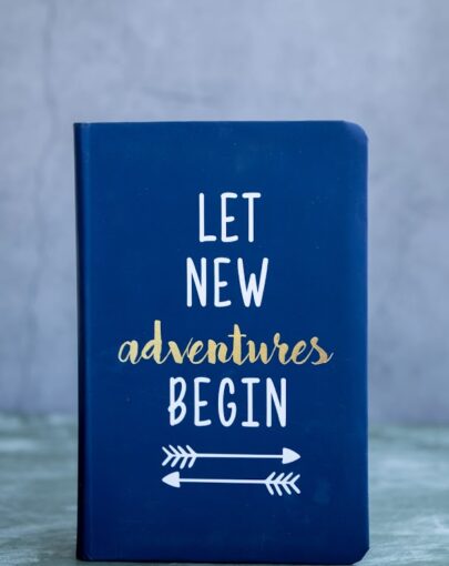 "New Adventures" Notebook