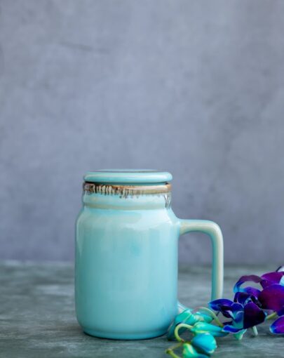 Pastel Blue Ceramic Mug