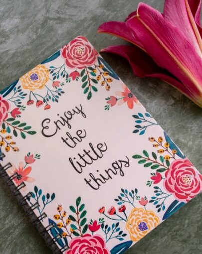 “Enjoy the Little Things” Notebook