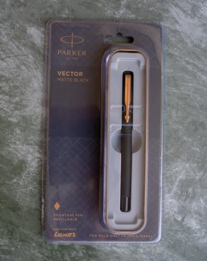 Parker Vector Matte Black Pen